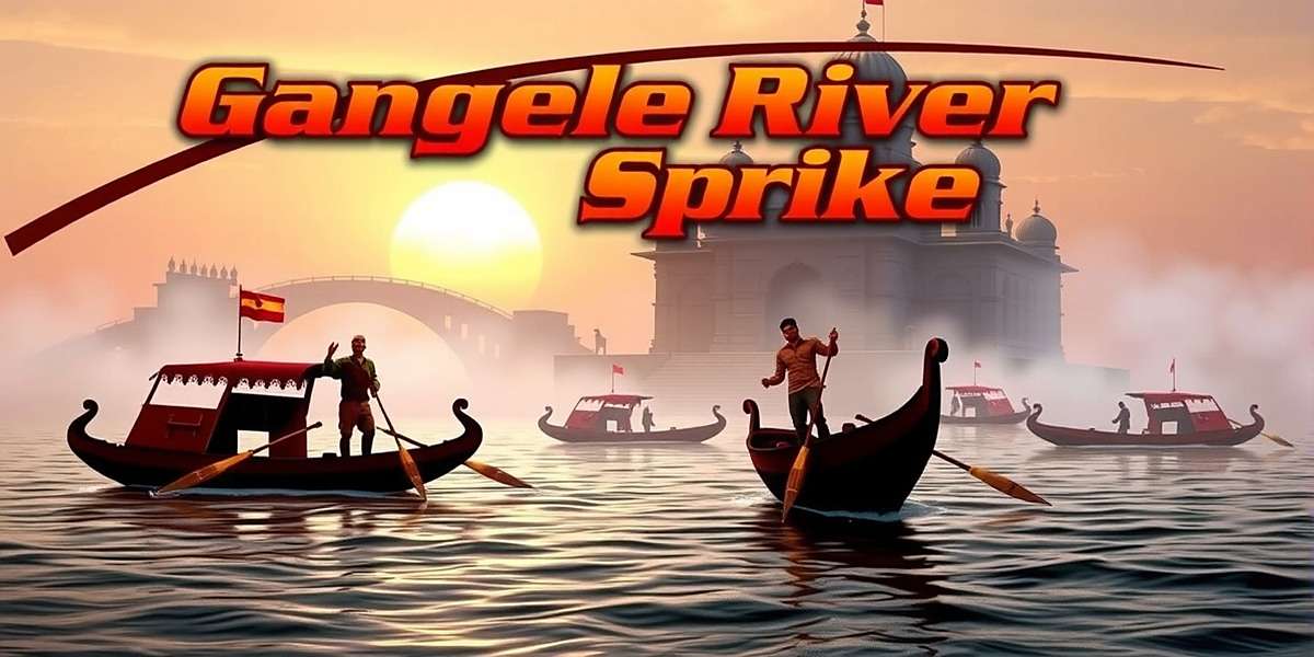 Ganges River Spike Official Cover Ganges River Spike game cover showing traditional Indian boats on the Ganges with temple background
